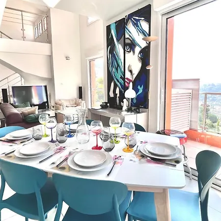 וילה Detente Cote D'azur, Piscine Et Privatifs מנטון