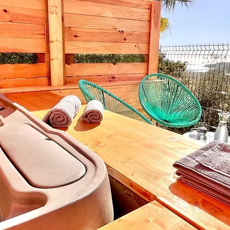 Detente Cote D'azur, Piscine Et Privatifs מנטון