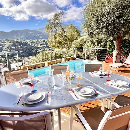 Detente Cote D'azur, Piscine Et Privatifs Villa