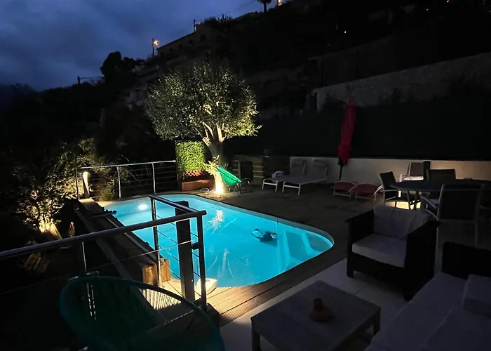 Detente Cote D'azur, Piscine Et Privatifs Mentone