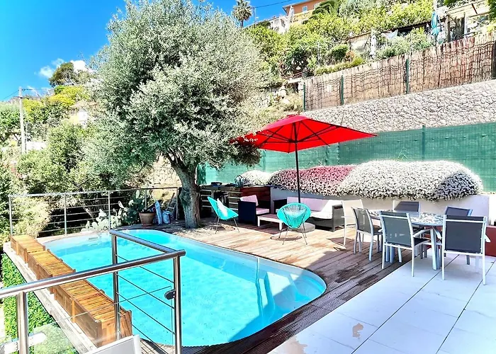 Detente Cote D'azur, Piscine Et Privatifs *