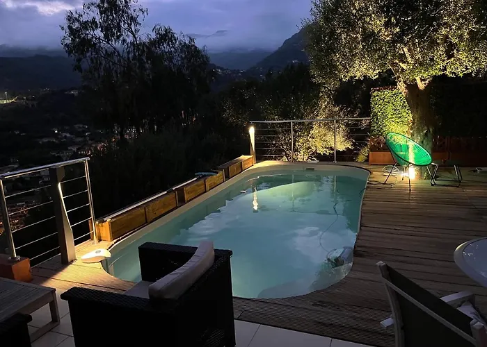 Detente Cote D'azur, Piscine Et Privatifs *