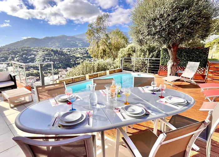 Detente Cote D'azur, Piscine Et Privatifs Villa